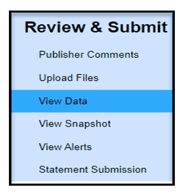 Return to View Data section